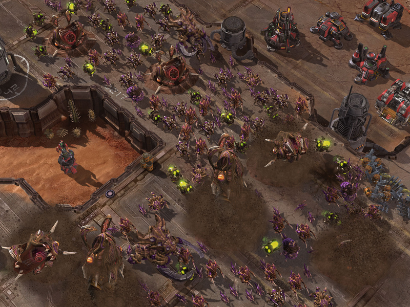 Illustration for article titled Starcraft 2 Screens